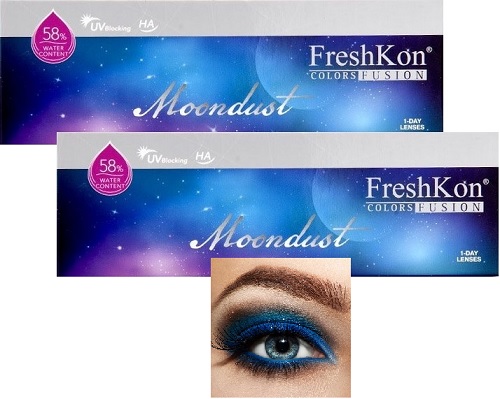 FreshKon Colors Fusion 1 Day Moondust Aqua